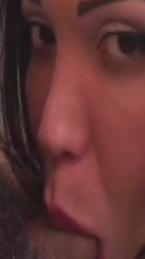 Young Hard Transsexual Brunette Rides Her Lover Wildly