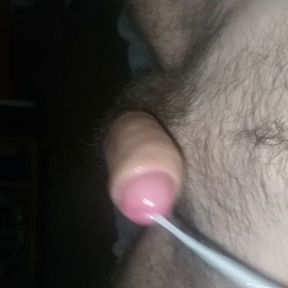 Huge Cumshot After Fucking My Fleshlight