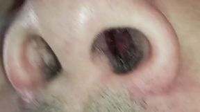 Nariz Perfecta en Primer Plano.