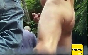 Three Wankers in the Wood