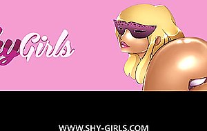 Shy girls casting roxy short haired super thickness