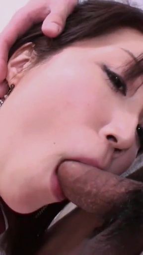 Sexy Japanese brunette Mao Miyazaki would like to get some drream but the guy wants to fuck