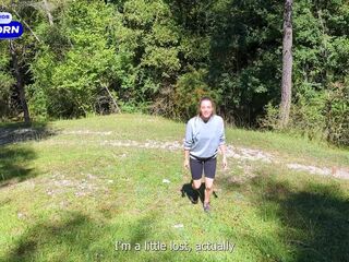 Lost in the Woods, Discovered a Stranger, and Drank His Large Load - Public Sex - KLX