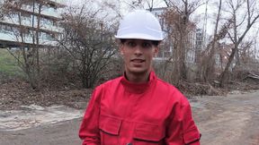 Construction hotties are striving for ass destruction as well