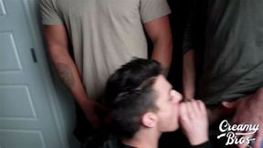 Cute Twink Alex Blows Jocks Dom And Ricos Throbbing Dicks