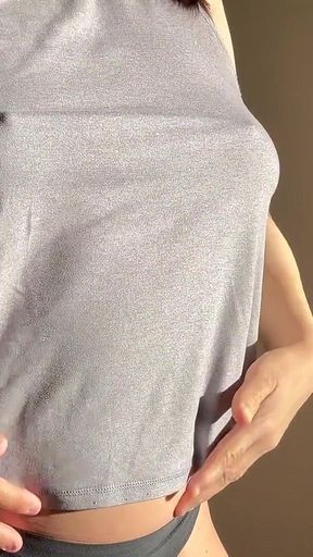The Caring Doc Is Stuffing Her Hairy Asian Pussy with Her Panties
