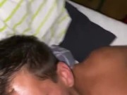 CUTE TAN BOY SWALLOW - ONLYFANS: THEGRANDEE