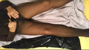 CD, pour gel inside my leotart and pissing.