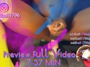 Oiled Up Sexy Black Ass Riding On Big White Cock Part 1 of 2. oddball1796