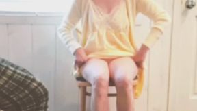 Angle 2 - Sent home with a red hot bottom!