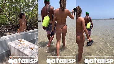 Depois que fodi com corno na canoa, apareceu um nativo e quis me conhecer!