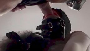 MILF mouth-fucked with cumshot on face