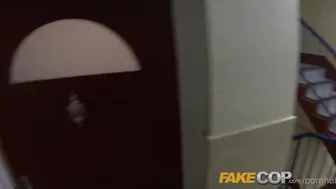 British Officer Roleplay Ends With Explosive Facial Finish