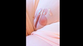 Playing with her pussy until she cums (vertical)