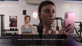 Fucking the Ebony Gym Hottie- MILF Breeder #2- Gameplay