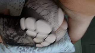 He continues to fuck this cute girl sexy lingerie after cum on her big ass!