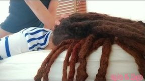 dreadhead clio receives hard morning anal