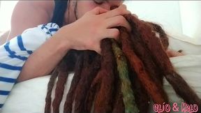 dreadhead clio receives hard morning anal