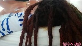dreadhead clio receives hard morning anal
