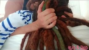 dreadhead clio receives hard morning anal