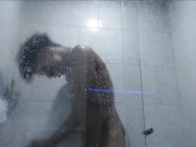 a sexy dance while I take a shower to go to the street to fuck with the boys