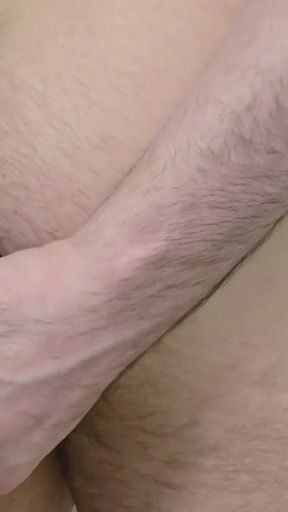 My hairy chubby ass gets wrecked by the thick green monster dildo   Clip 1
