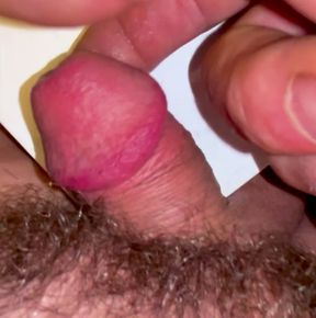 Playing with my micro cock