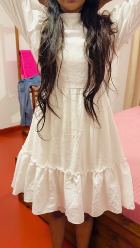 My Cute Figure with Frock