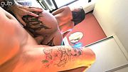 Thick cock to leave the little slut with her pussy all broken... will the cuckold be upset?!