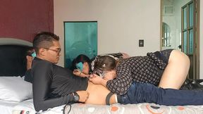 madres latinas que odian el futbol seducen a sus hijos y se los follan escucha como gimen (blowjob,dp,anal,fisting) ever best xxx parte 1
