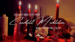 Candlelit Meditation: Jerk - Off Instructions