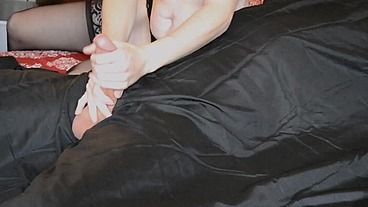 Lingerie tease and please