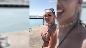 ”Big Ass Babe Hayley Davies Makes The Yacht Rock”