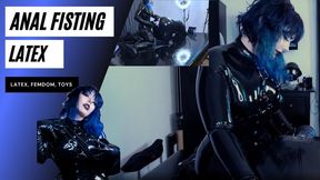Latex Anal Fisting Femdom