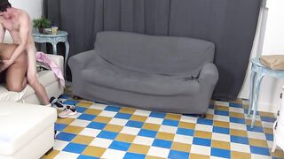 Latin cleaning lady makes a young dude happy with a SPECTACULAR SCREWED