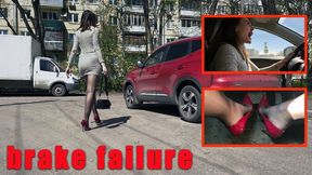 Irina tights 15 den Jimmy Choo drive revving brake failure Cherrty Tiggo 4 4K full video 17 min