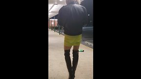 Sissy deedee out for the night