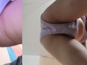 ditzy little femboy trans girl entices you to nut hard in your shorts