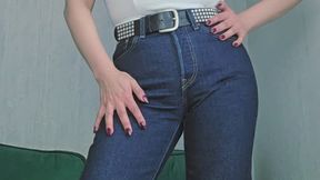 Blue jeans tease denial