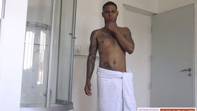 POV ~ Black Amateur Marcus Rides a Stranger's Cock - Latin Leche