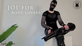 JOI for Boot Lovers - Wichsanleitung für Stiefelliebhaber