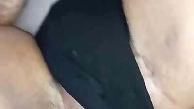 Close-up video of a chap getting his ass filled with cock