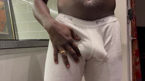 Watching porn while playing with my cock