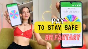 Pay to stay safe (BM fantasy JOI)