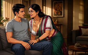 Sujatha Aunty Teaches Balu