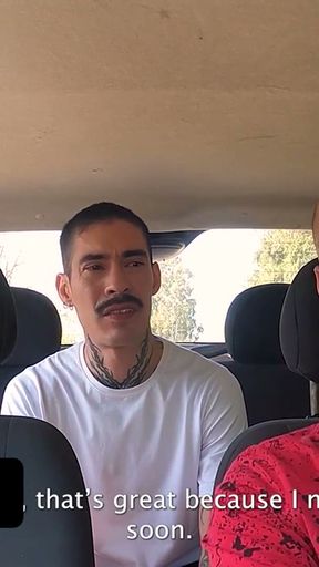 Taxi Drivers Are My Favorite Squeeze... Here's Another One I Picked Up &amp; Fucked - DickRides   Clip 1
