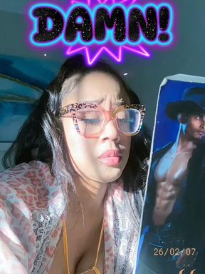 Hot and turned on by a sensual FinDom novel