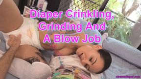 Diaper Crinkling, Grinding And A Blow Job - 3