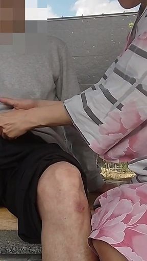 Hot Spring Trip, Foot Bath, Fellatio