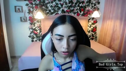 Very pretty skinny small tits latina webcam teen